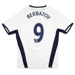 Tottenham Hotspur 2008-09 Home Shirt (M) Berbatov #9 (Very Good)_0