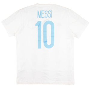 Argentina 2014-15 Adidas Home T Shirt (M) Messi #10 (Excellent)_0