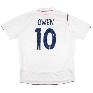 England 2005-07 Home Shirt (M) D. Bent #10 (Good)_0