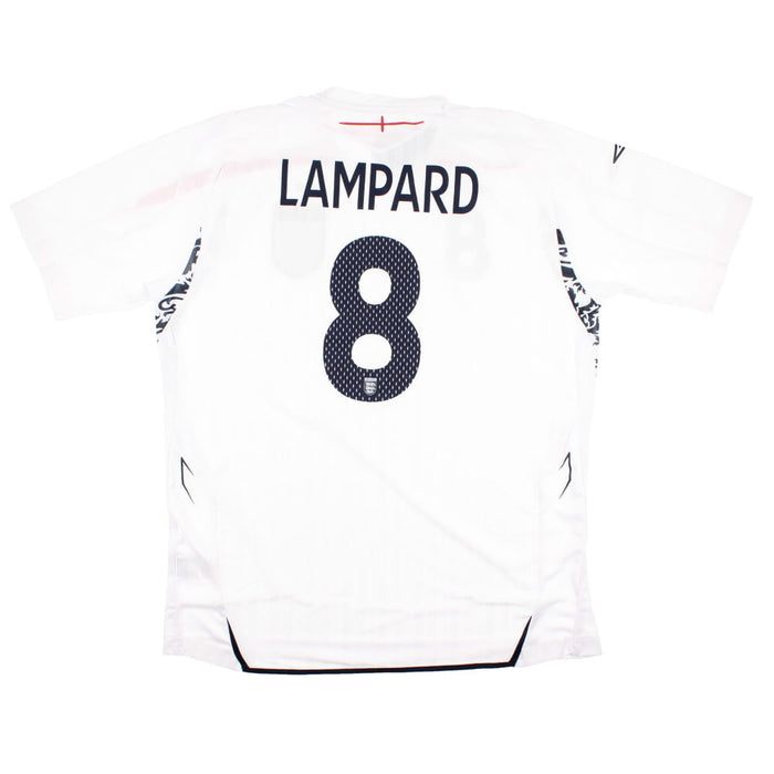 England 2007-09 Home Shirt (XL) Lampard #8 (Fair)