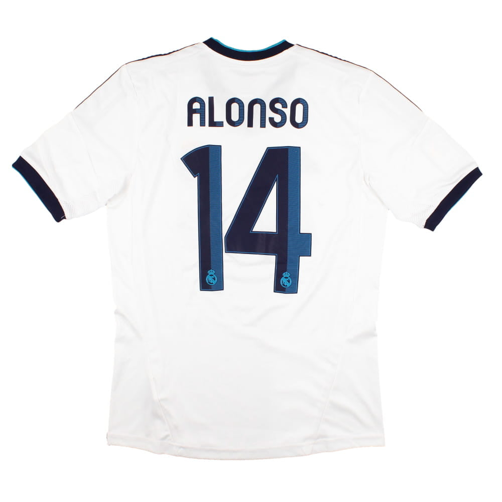 Real Madrid 2012-13 Home Shirt (S) Xabi Alonso #14 (Excellent