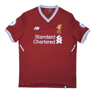 Liverpool 2017-18 Home Shirt (Salah #11) (XL Boys) (Excellent)_1