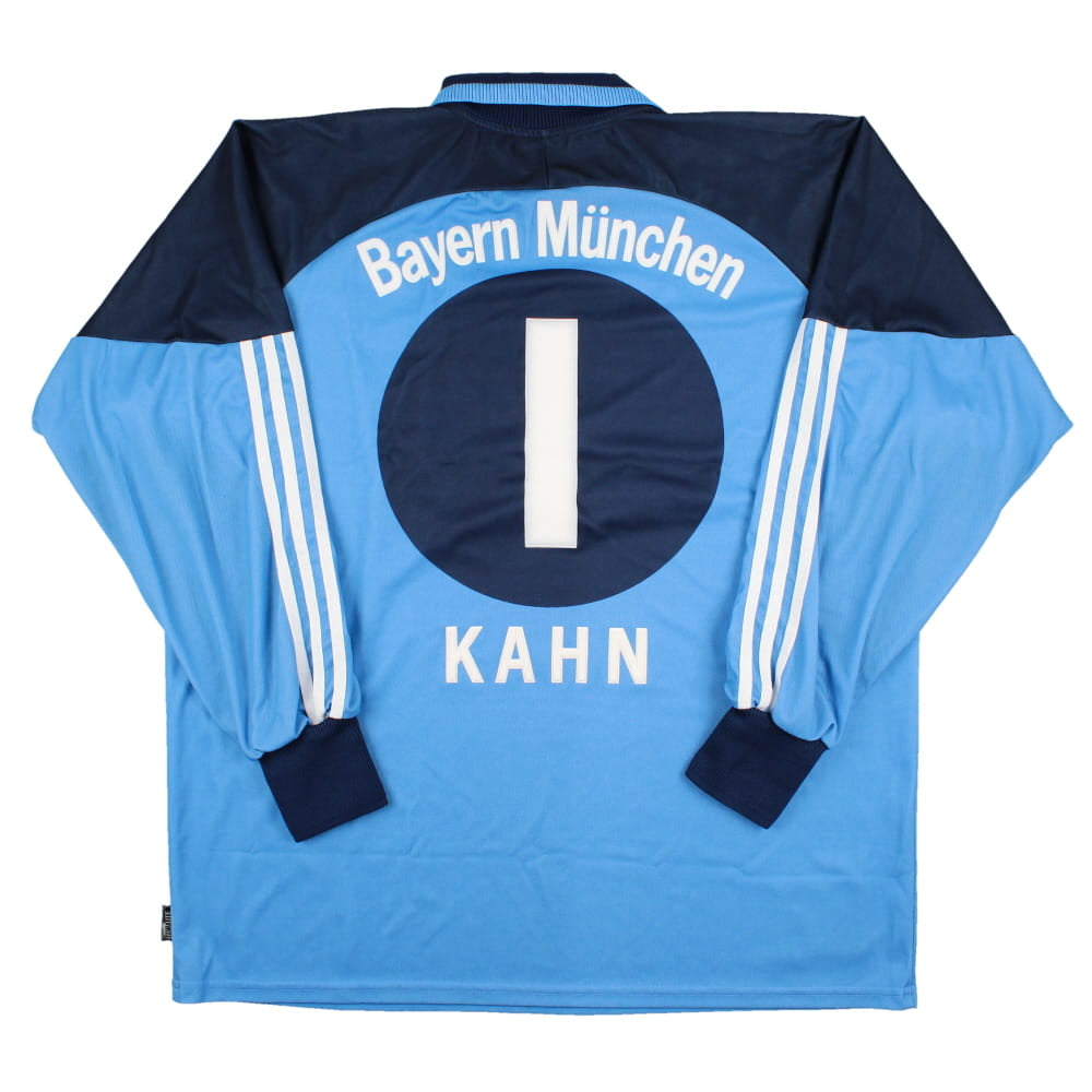 Bayern Munich 2000-01 Long Sleeve Goalkeeper Home Shirt (XL) Kahn