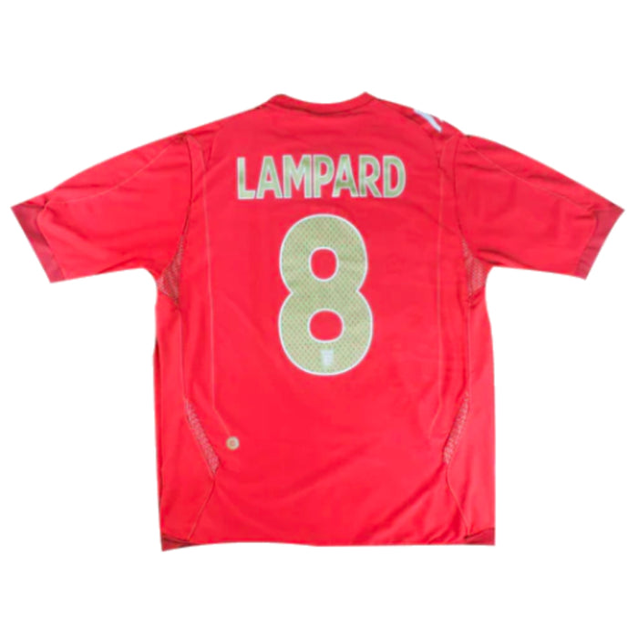 England 2006-08 Away (XLB) Lampard #8 (Good)