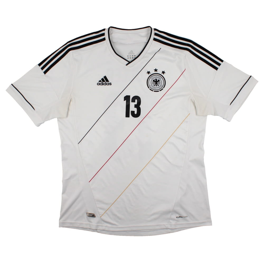Germany 2012-13 Home Shirt (L) Muller #13 (Good)_1