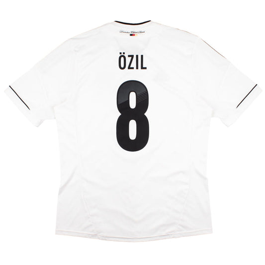 Germany 2012-13 Home Shirt (L) Ozil #8 (Mint)_0