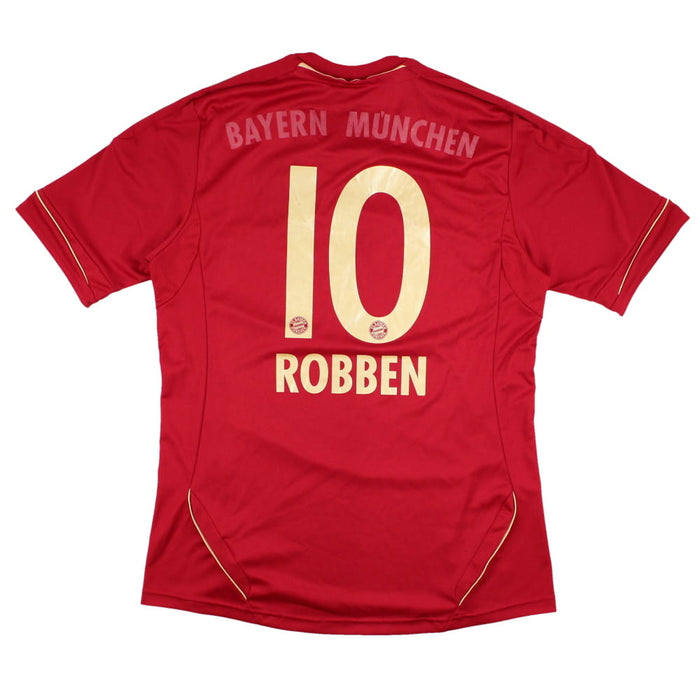 Bayern Munich 2011-13 Home Shirt (M) Robben #11 (Very Good)