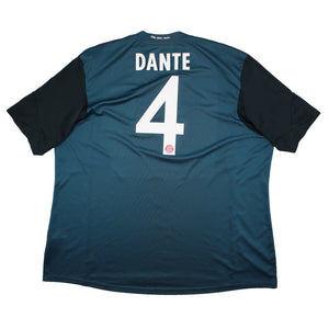 Bayern Munich 2013-14 Third Shirt (3XL) Dante #4 (Excellent)_0