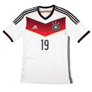 Germany 2014 Home Shirt (M) Gotze #19 (Very Good)_1