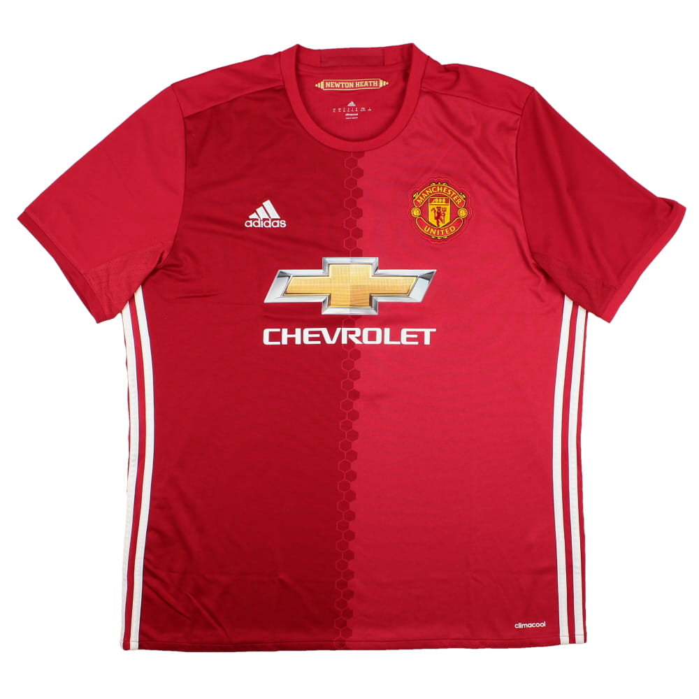 Manchester United 2016-17 Home Shirt (XXL) (Mint)_0