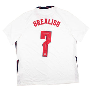 England 2020-21 Home Shirt (XL) Grealish #7 (Very Good)_0