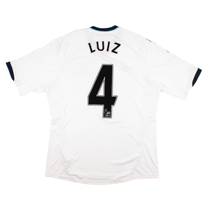 Chelsea 2012-13 Away Shirt (David Luiz #4) (L) (Fair)