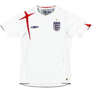 England 2005-07 Home Shirt (XL) (Good)_0