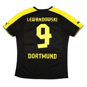 Borussia Dortmund 2013-14 Away Shirt Lewandowski #9 ((Excellent) M)_0