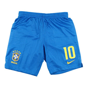 Brazil 2018-19 Home Shorts (#10) (MB) (BNWT)_0