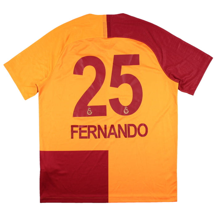 Galatasaray 2018-19 Home Shirt Fernando #25 ((Excellent) L)