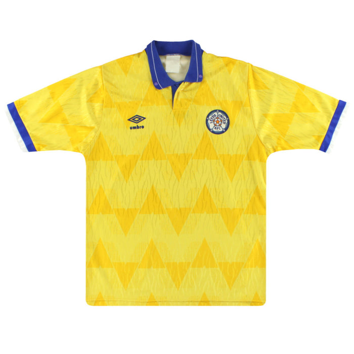 Leeds United 1989-90 Away Shirt ((Good) M)