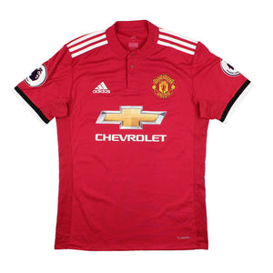 Manchester United 2017-18 Home Shirt (M) (Good)_1