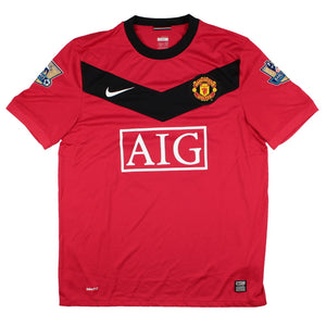 Manchester United 2009-10 Home Shirt (Rooney #10) (M) (Good)_1