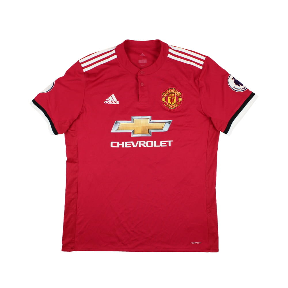 Manchester United 2017-18 Home Shirt (Lingard #14) (L) (Excellent)_1