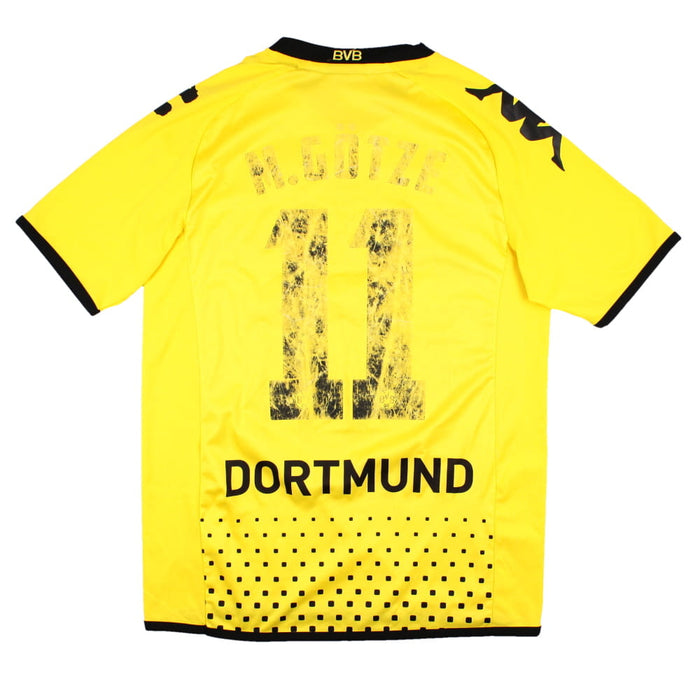 Borussia Dortmund 2011-12 Home Shirt (S) Gotze #11 (Fair)