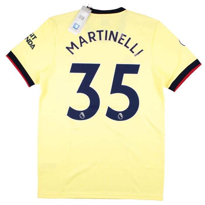 Arsenal 2021-22 Away Shirt (M) Martinelli #35 (Excellent)