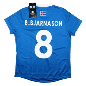 Iceland 2016-17 Home Shirt (MB) Bjarnason #8 (BNWT)_0