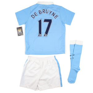 Manchester City 2015-16 Home Mini Kit (6-7y) De Bruyne #17 (BNWT)_0