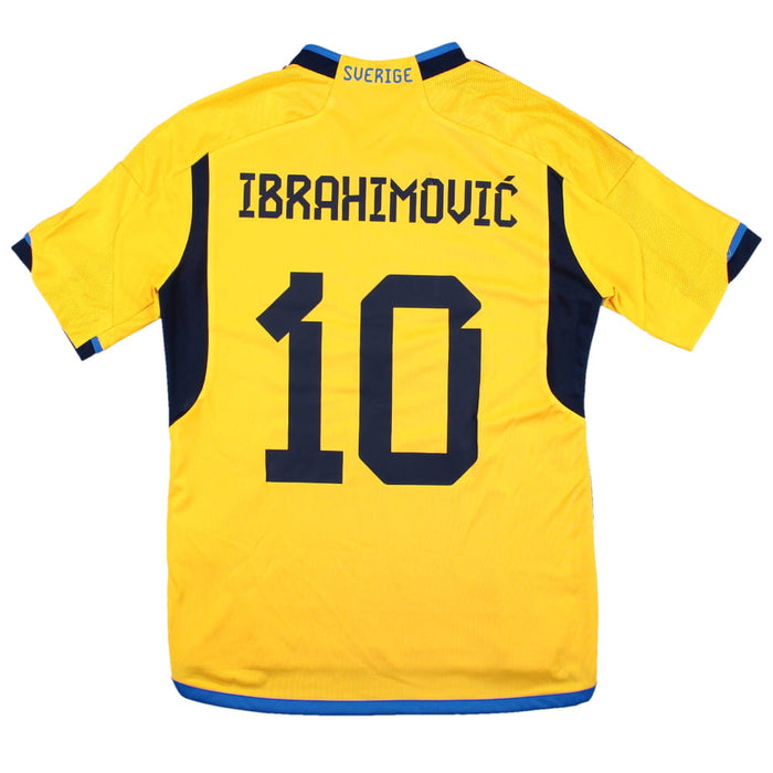 Sweden 2022-23 Home Shirt (11-12y) Ibrahimovic #11 (Excellent)