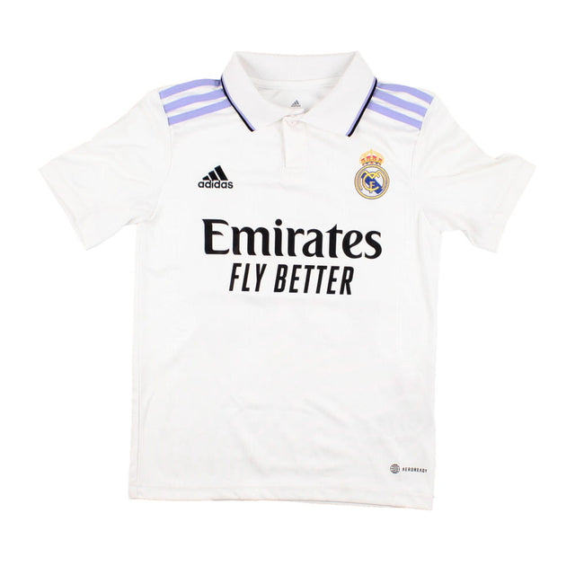 Real Madrid 2022-23 Home Shirt (SB 9-10) (Vini Jr #20) (Fair)_1
