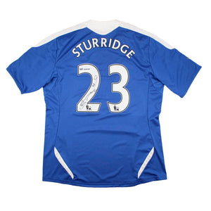 Chelsea 2011-12 Home Shirt (XL) Sturridge #23 Signed (Very Good)_0