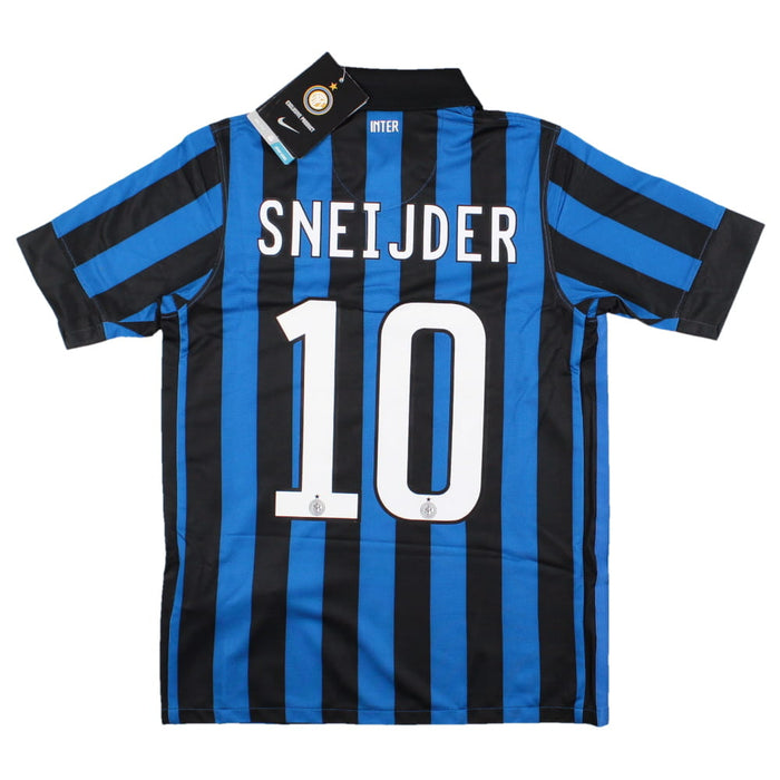 Inter Milan 2011-12 Home Shirt (SB) Sneijder #10 (Mint)