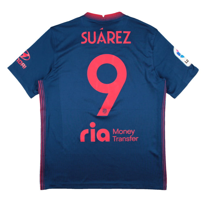 Atletico Madrid 2020-21 Away Shirt (M) Suarez #9 (Very Good)