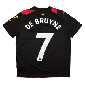 Manchester City 2022-23 Away Shirt (11-12y) De Bruyne #7 (Very Good)_0