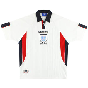 England 1997-99 Home Shirt (2XL) (Very Good) (SHEARER 9)_3