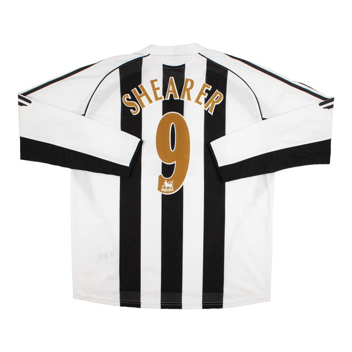 Newcastle United 2005-07 Long Sleeve Home Shirt (XL) Shearer #9 (Excellent)