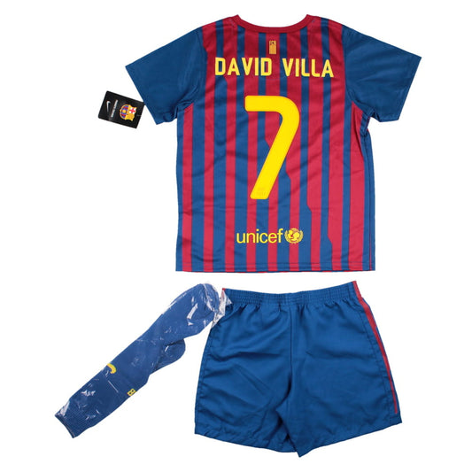 Barcelona 2011-12 Home Infant Kit (Villa #7) (MB) (Mint)_0