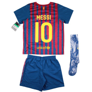 Barcelona 2011-12 Home Infant Kit (Messi #10) (MB) (Mint)_0