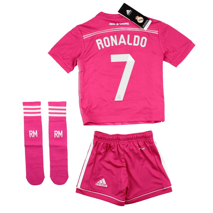 Real Madrid 2014-15 Away Infant Kit (Ronaldo #7) (18-24m) (Mint)