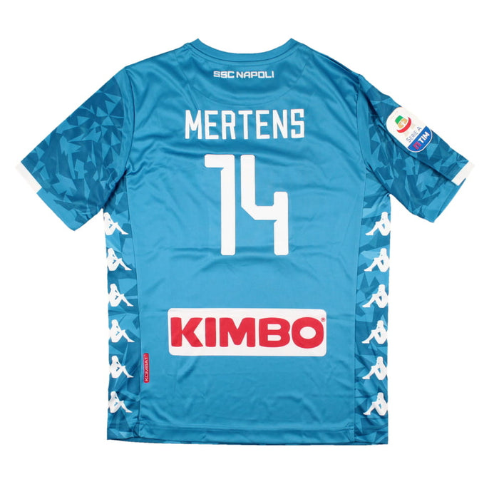 Napoli 2018-19 Home Shirt (Mertens #14) (164cm) (Mint)