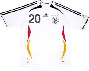 Germany 2005-07 Home Shirt (Podolski #20) (S) (Fair)_1