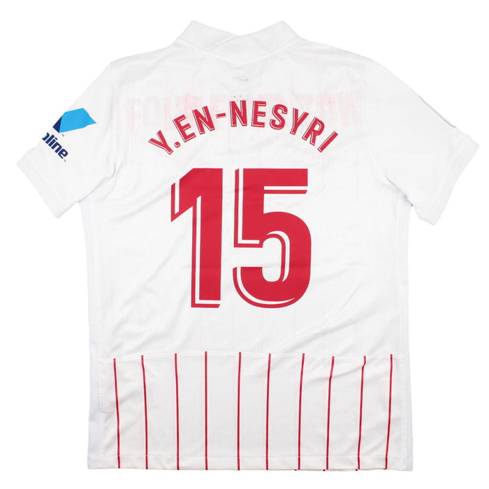 Sevilla 2021-22 Home Shirt (L) Y. En-Nesyri #15 (Good)