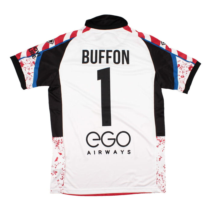 Parma 2021-22 Gigi Buffon Anniversary shirt (M) Buffon #1 (Good)