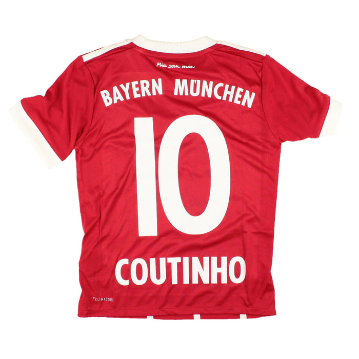 Bayern Munich 2017-18 Home Shirt (SB) Coutinho #10 (BNWT)