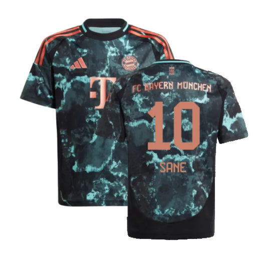 Bayern Munich 2024-2025 Away Shirt (7-8y) Sane #10 (Excellent)_0