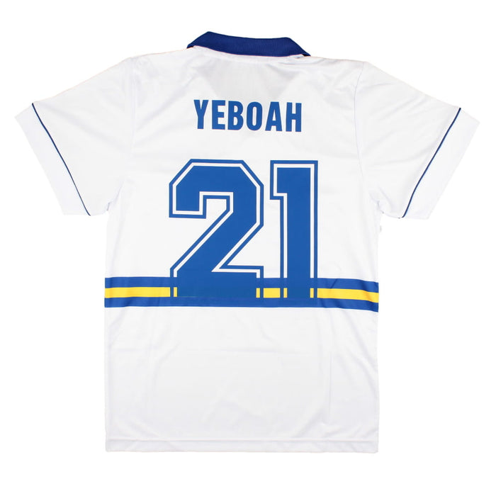 Leeds United 1994 Score Draw Home Shirt (S) Yeboah #21 (BNWT)