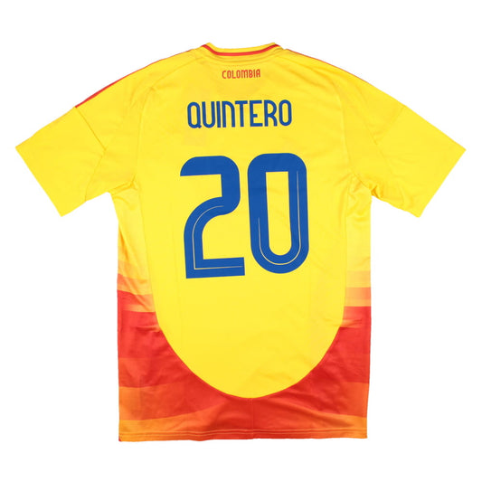 Colombia 2024-25 Home Shirt (M) Quintero #20 (BNWT)_0