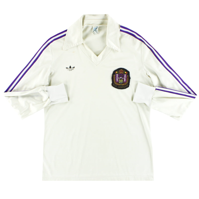 1970-71 Anderlecht camiseta de local adidas manga larga M