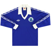 Camiseta Umbro del Everton de local manga larga 1978-79