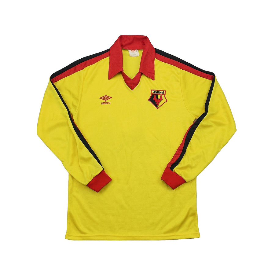 Camiseta Local Manga Larga Watford 1978/92 (M) Umbro